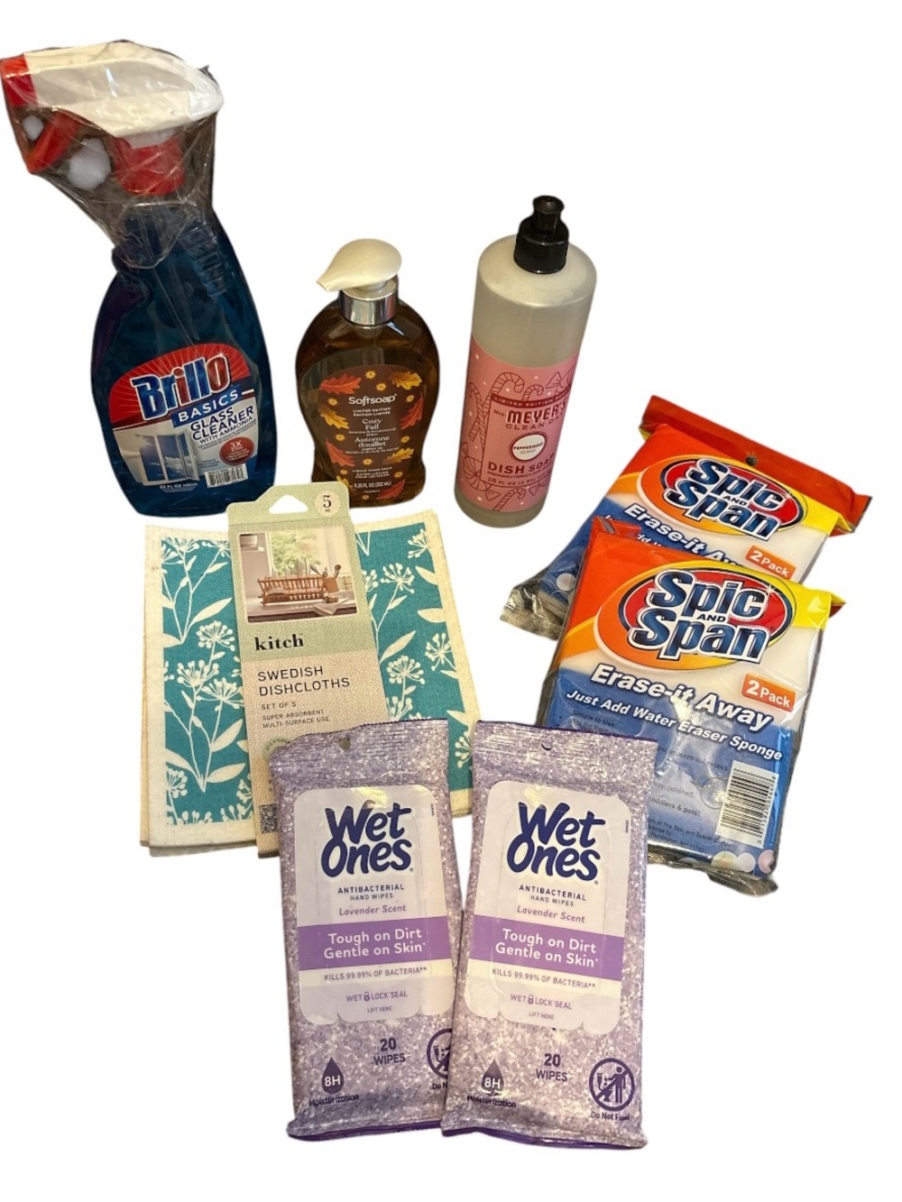 Assorted Cleaning Bundle — 8 pieces
